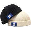 Faringoto Cappello in velluto a coste Docker Cap Brimless Cappelli per Uomo