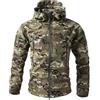 RUMAOZIA Giacca tattica softshell mimetica da uomo, per sport all'aria aperta, abbigliamento invernale, autunno, inverno, mezza stagione, bomber a vento, stile cargo