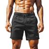 Höhenhorn Wellenmaster - Costume da bagno da uomo, ad asciugatura rapida, Nero , M