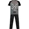 Star Wars Pigiama per Uomo Guerre Stellari Nero Small