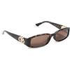 Gucci Gg1661s Occhiali da sole donna, Havana, 56