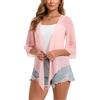 Dosieyeo Bolero - Giacca da donna in chiffon, con maniche a 3/4, leggera, ariosa, elegante, per abito