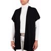 Marenza Mantella Giacca Misto Cashmere Donna Made in Italy Lana Merino Cachemire Nero Beige Bianco Blu Rosa Maglia Scialle Elegante Regalo Abbigliamento Caldo Inverno Coprispalle