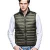 Peuignao Piumino Smanicato Uomo Giubbotto Smanicato Gilet Piumino Uomo Leggero Imbottito Invernale Giacca Senza Maniche Uomo Taglie Forti Gilet Giubbotto Giubbino Piumini Gilet Uomo Piuma Leggeri Verde 3XL