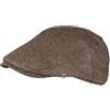 bugatti Coppola Chandler Driver Uomo - Cappello Piatto con Visiera Autunno/Inverno Inverno - Taglia Unica Marrone