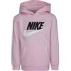 Nike Felpa da ragazzo Club HBR (Little Kids), Rosa, 10