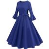 MJGkhiy Abito Corto Paillettes Donna Elegante Vestito da Cerimonia Curvy Oro Vestito Natale Maniche Lunghe Vestito per Capodanno Nero Scollo a V Abiti da Sposa Festa Rosso Abiti da Sera