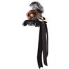 BLESSUME Steampunk Mini Cappello a Cilindro Fermaglio per Capelli gotico da Donna 1pc (D)