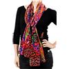 Prettystern foulard donna Colorata purar Raso Seta 90x90 quadrato Scialli Sciarpa Elegante Arte Regalo Idea