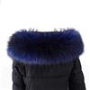 Surakey - Sciarpa da donna con colletto in pelliccia sintetica, scialle in pelliccia sintetica di volpe, sciarpa invernale calda, colletto in pelliccia sintetica, scialle in pelliccia sintetica di