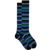 Gallo Calze lunghe uomo cotone leggero oltremare righe multicolor