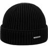 Stetson Parkman Berretto in Maglia a Coste Unisex 100% Lana Merino Made in EU Autunno Inverno