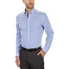 Tommy Hilfiger - Camicia da uomo, vestibilità aderente, a quadretti - Blu - 43 cm collo 86/89 cm manica(XL)