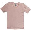 Cosilana Maglietta Intima da Bambino, 45% Cotone Organico, 35% Lana Organica, 20% Seta (6 Anni, Rosa)