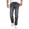 Rock Creek Jeans da uomo di design denim blu pantaloni jeans uomo RC-2098 W29-W44, Rc-2413-grigio, 36W x 34L