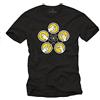 MAKAYA Sheldon T-Shirt - Maglietta Divertenti Theory Pierre Feuille Ciseaux Spock Nera Uomo M