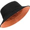 Zylioo Cappelli da Pescatore XXL Grandi Cappelli da Pesca Reversibili Cappello da Pescatore a Doppia Faccia per Teste Grandi