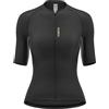 INBIKE Maglia da Ciclismo Donna Manica Corta - Traspirante Estiva con Inserti in Mesh - Jersey da Corsa Aderente con Banda Antiscivolo - per Bici da Strada, MTB, E-Bike, Nero L