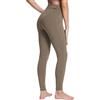 baleaf Pantaloni da Equitazione Invernali da Donna, in Pile, con Chiusura Lampo Marrone XXL