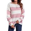 Koerye Felpe Senza Cappuccio da Donna Manica Lunga Felpe Donna con Zip Maglietta Peloso Giacca Invernale Autunno Sweatshirt Oversize Tasche Casual HoodiesRosa,S