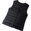 Peuignao Gilet Piumino Donna Leggero Smanicato Trapuntato Puffer Piuma Giubbotto Invernale Senza Maniche Nero