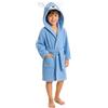 Intimitaly SOMMARUGA - Accappatoio Bambino in Spugna con Cappuccio a Forma di Animali, 100% Cotone, Spugna Morbida, per Maschio e Femmina, Taglie 3-4, 5-6, 7-8 Anni (IT, Età, 3 anni, 4 anni, Cagnolino)