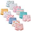 LeQeZe Boxer Bambina Mutande Mutandine Cotone 8-9 Anni Confezione da 12（Etichetta del Produttore 140）