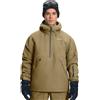Pioneer Camp Giacca da sci semi-frontale da uomo, con colonna d'acqua di 10000 mm, impermeabile e traspirante (7000 g), giacca da sci e snowboard con collo da neve rimovibile, cappuccio regolabile