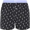 ARTHUR - Mutande da uomo con supporto integrato - 100% cotone biologico - Comfort e supporto ottimale - Motivo fantasia, Sotto la pioggia nera, L