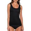 MaRe 401 Canotta Donna Spalla Larga Intimo Termico Lana Merinos Caldo Invernale Traspirante Made in Italy, Art. 401 (IT, Testo, XL, Regular, Regular, Nero)