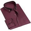 Oanviso Camicia Uomo Camicette Maniche Lunghe Camicia Formale Comfort Camicie da Cerimonia Classiche Casual Camicia Elegante Matrimonio Camicie Taglio Regolare Business Shirt