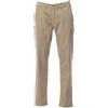 Siry Work Pantalone Estivo Stretch Summer, in Cotone, con Passanti ed Elastico in Vita. Chiusura con Zip e Bottone. Taschino Porta Monete e Porta Metro Laterale (IT, Testo, L, Regular, Regular, Kaki)