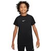 Nike FJ6858-010 PRO T-Shirt Bambino/Ragazzo Black/White Taglia S