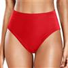 Generico Slip Mare Donna Bikini Senza Cuciture Lavabile Costume Mare Bikini Triangolo Brasiliana Vita Alta Curvy Tanga Taglie Forti Cotone Costumi Nuoto Sportivi Nero Mutande Slip Spiaggia Surf