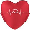 Caxndycing Costume a forma di cuore di San Valentino, per donne, da uomo, divertente, per adulti, costume di San Valentino, con decorazione a forma di cuore, costume di Carnevale