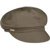 Seeberger Berretto Newsboy Azalee Donna - Cotton cap Estivo con Visiera, Fodera Estate Primavera/Estate - Taglia Unica Kaki