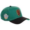 New Era San Francisco Giants MLB World Series 2010 Sidepatch Green Black Cord 9Forty A-Frame Snapback cap