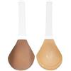 Perky Pear Extreme Breast Lift Adesivo Plunge Stick on Bra - Coppe adesive per coppe A-F, Coppe di supporto in silicone, reggiseno adesivo senza schienale, reggiseno a tuffo, tazze riutilizzabili,