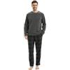 SaneShoppe Fleecepj29-44 Set di Pigiama Uomo