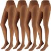 Franzoni Collant Microfibra 50 Denari, Collant Donna, Calze Coprenti a Tinta Unita, Calze Basic - Made in Italy