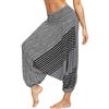 Nuofengkudu Donna Pantaloni Cavallo Basso alla Turca Yoga Pants