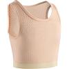 XUJI Transgender FTM Trans Traspirante Mezzo Binder per il seno (K, 2XL)