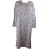 Linclalor Camicia Notte Manica Raglan 100% Cotone Maglina Taglie Forti E CALIBRATE Art.74673
