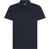 SUN68 Uomo Polo in Piquet Tecnico Colore Navy Blue