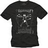 MAKAYA Maglietta Band- T-Shirt Musica Chitarra elettrica Rock Uomo Nera XXL