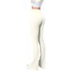 Fulidngzg Leggins Zampa Donna Elasticizzati Elegante Pantacollant Sportivi Vita Alta Leggins Eleganti Palazzo Pantacollant Curvy Neri Pantalone Comodi Push Up Pantalone Yoga Pantaloni Invernali