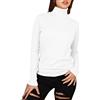 JOPHY & CO. Maglione Donna Collo Alto (cod. 22053) (XL, Bianco)