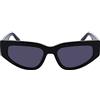 Calvin Klein Jeans CKJ23603Sf CKJ23603S 001 black Sunglasses Unisex Polycarbonate, Standard, 53