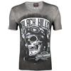 Harley-Davidson Black Hills Skull Top Maglietta grigia da uomo, grigio, L