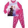 Disney Pigiama per Ragazze Frozen Rosa 5-6 Anni